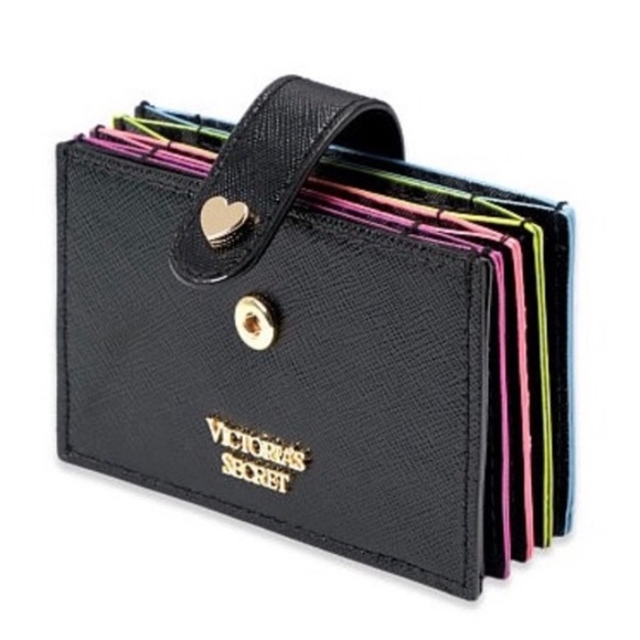 Victoria's Secret Handbags - 🌈 Victoria’s Secret Rainbow Accordion Card Case